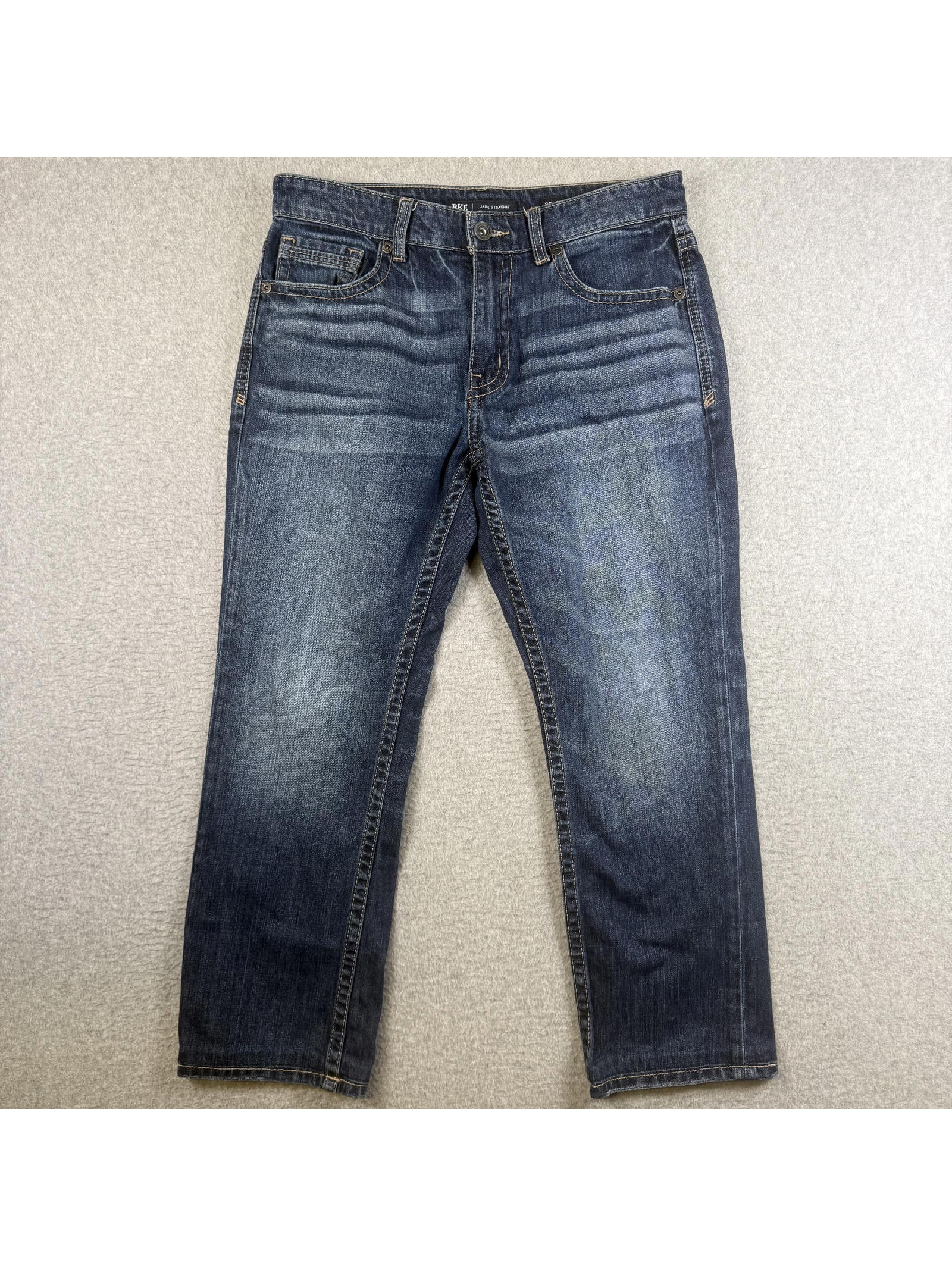 Bke Men's Size 30x30 Medium Wash Blue Straight Leg Jake Jeans